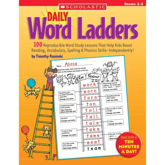Daily Word Ladders Workbook, Grades 2-3 {1}