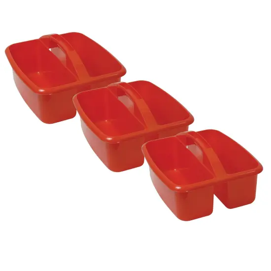 Large Utility Caddy, Red, Pack of 3 {1}