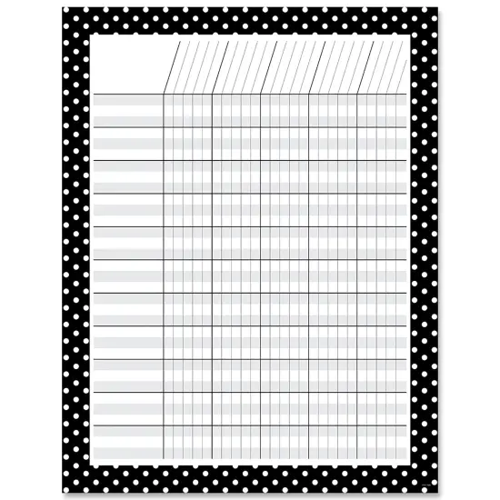 Incentive Chart, 17" x 22", Pack of 6 {2}