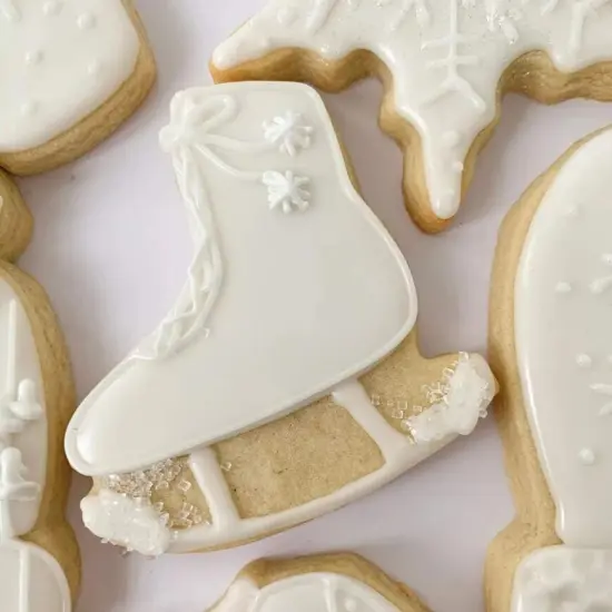 Ann Clark Ice Skate Cookie Cutter 3" Christmas Winter {2}