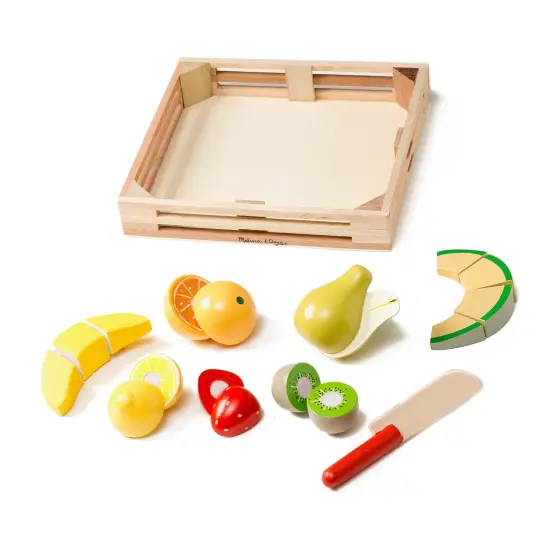 Cutting Fruit Set - Wooden Play Food {3}