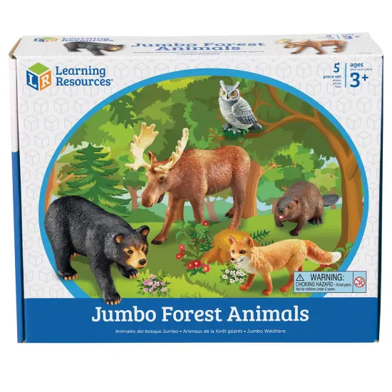 Jumbo Forest Animals, Set of 5 {1}