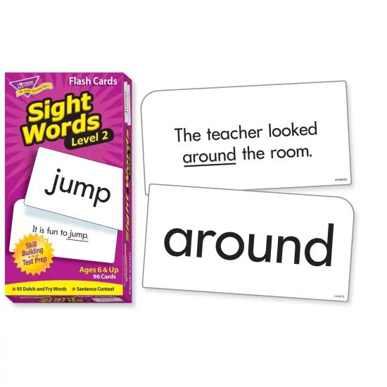 Sight Words &ndash; Level 2 Skill Drill Flash Cards, 3 Packs {4}