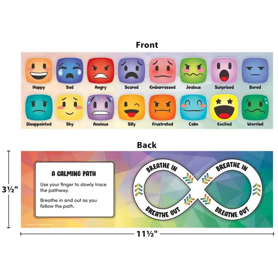 Social-Emotional Mood Meters, 11-1/2" x 3-1/2", 36 Per Pack, 2 Packs {4}
