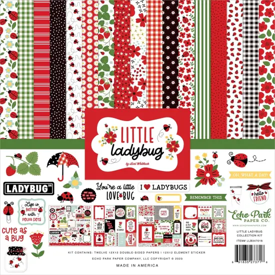 Echo Park Collection Kit 12"X12"-Little Ladybug {1}