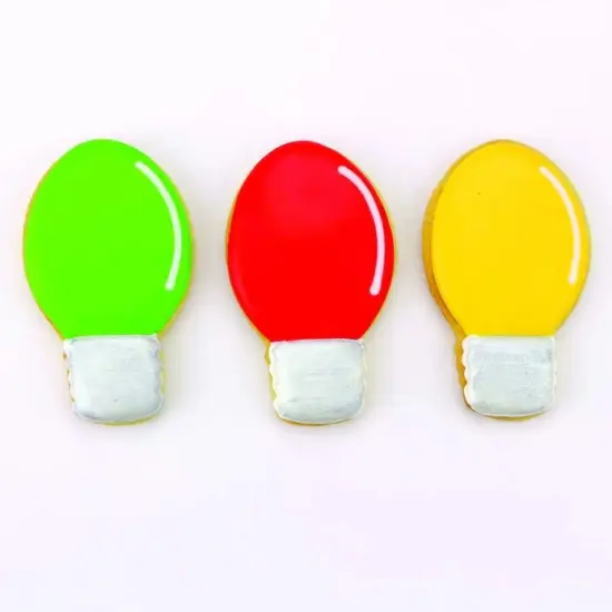 Ann Clark Christmas Lights and Light Bulb Cookie Cutter, 3.25" {2}