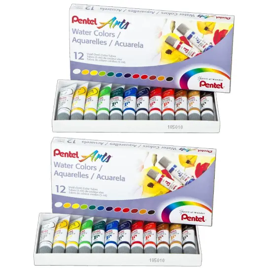 Water Colors, 12 Per Set, 2 Sets {1}