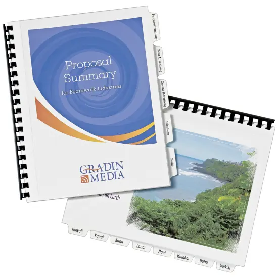 Avery Unpunched Print-On Dividers, 8 Tabs, 5 Sets (11553) {6}