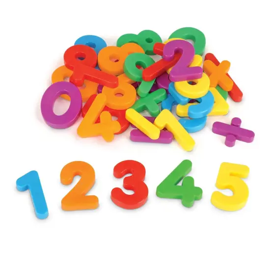 Jumbo Magnetic Letters and Numbers, Numbers/Operations {3}