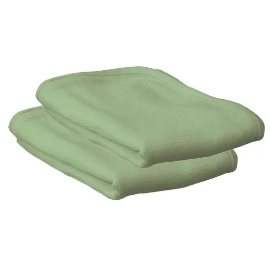 ThermaSoft Crib Blanket, Mint, Pack of 2 {1}