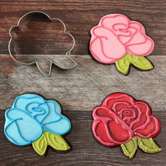 Ann Clark Rose Cookie Cutter {4}