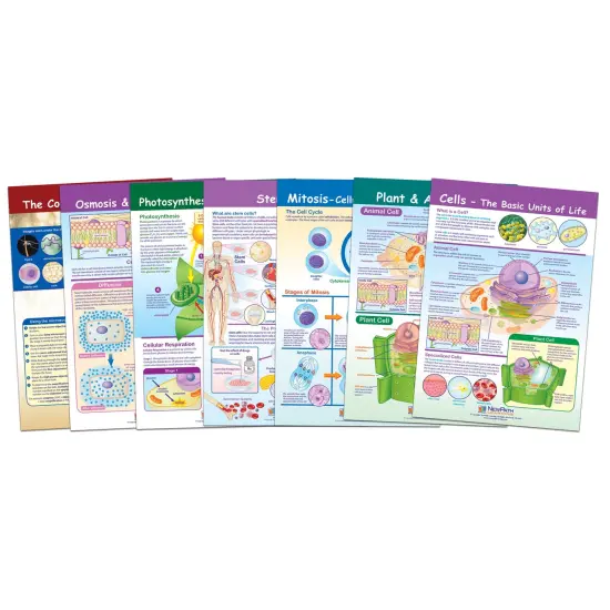Cells Bulletin Board Chart Set, Grades 3-5 {1}