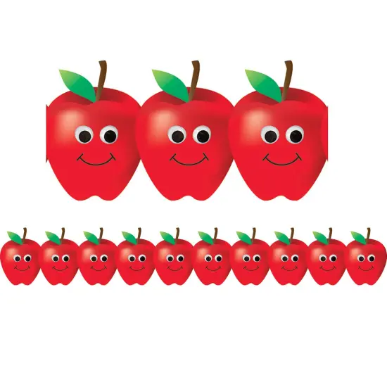 Happy Apples Border, 36 Feet Per Pack, 6 Packs {2}