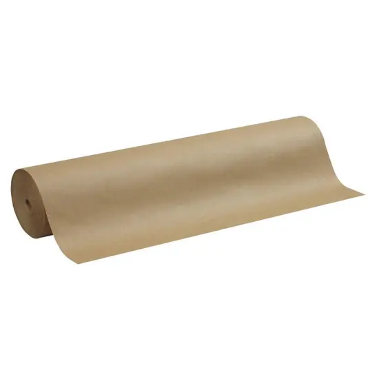 Lightweight Kraft Roll, Natural Kraft, 48" x 1,000', 1 Roll {1}