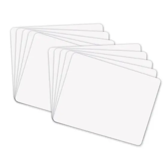 Whiteboard, 1-Sided, Plain, 9" x 12", 10 Boards {2}