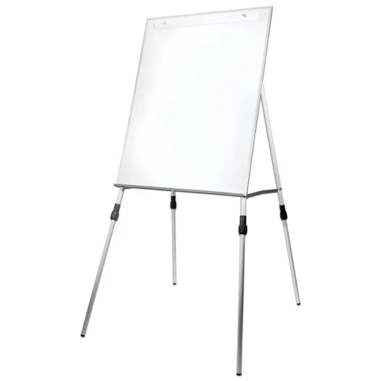 Dry Erase Easel with Adjustable Legs, 46" x 5" x 29.5" {1}