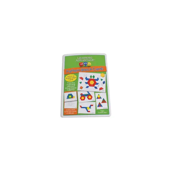 Pattern Block Cards - Set of 20 {4}