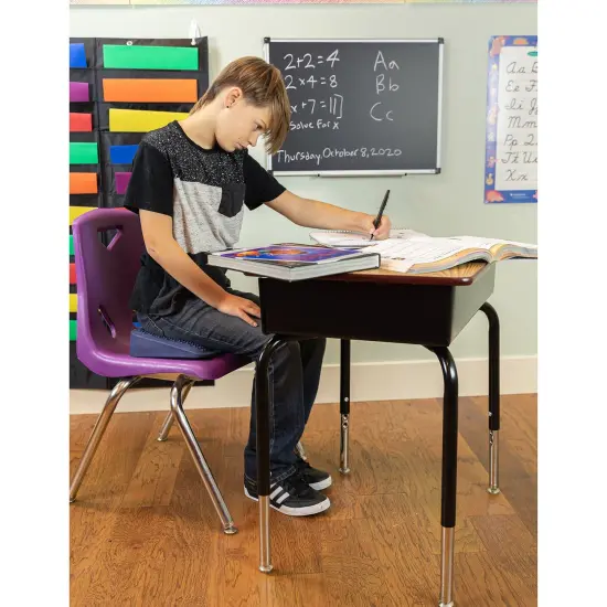 Antimicrobial Wiggle Wedge Sensory Cushion, 10" Square {5}