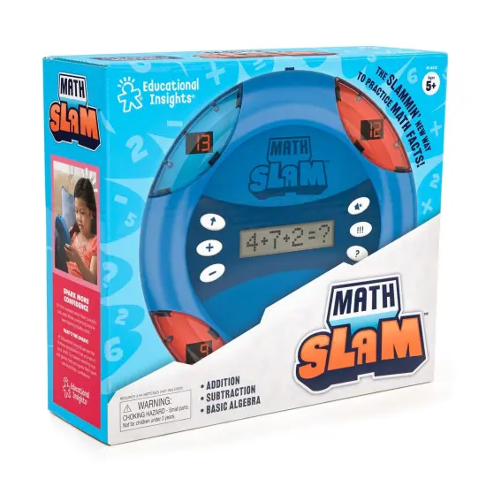 Math Slam&trade; Handheld Electronic Math Game {3}