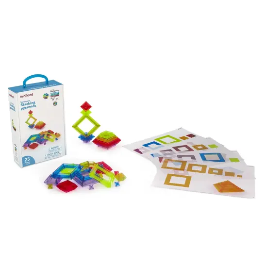 Translucent Stacking Pyramids {1}