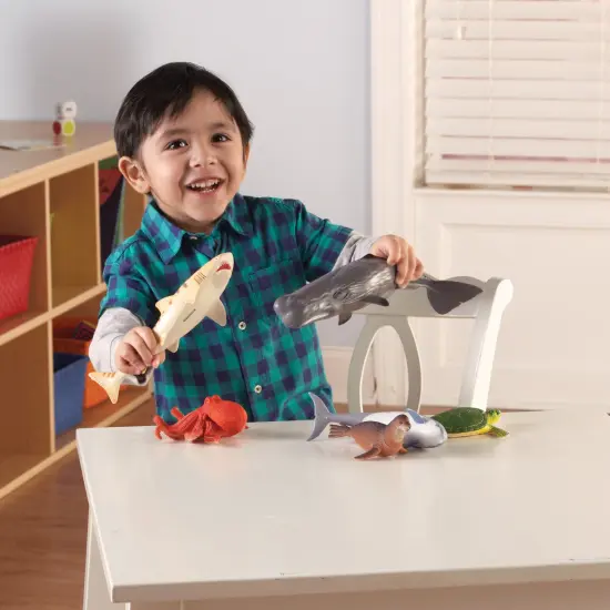 Jumbo Ocean Animals, Set of 6 {3}