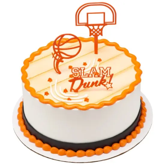 Basketball Cake Kit {3}
