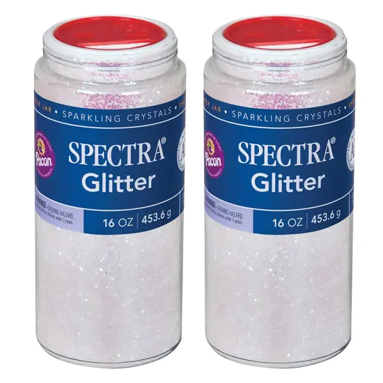 Glitter, Iridescent, 1 lb. Per Jar, 2 Jars {1}