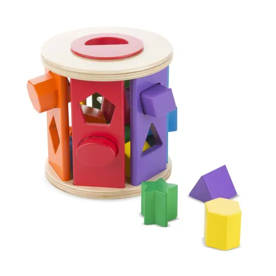 Match & Roll Shape Sorter {2}