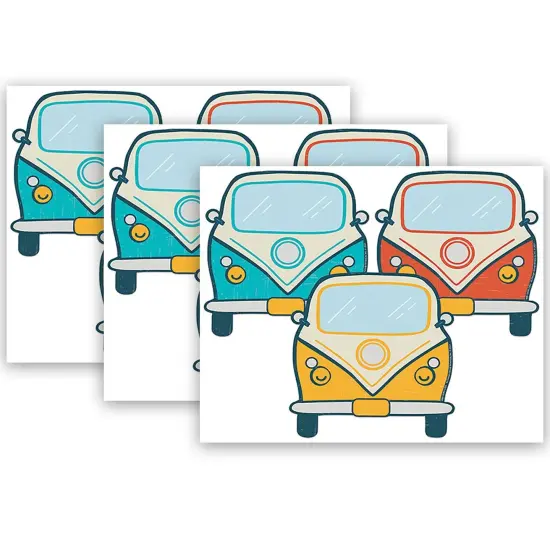 Adventurer Paper Cut-Outs, 36 Per Pack, 3 Packs {1}