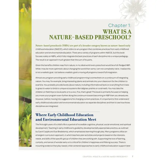 Preschool Beyond Walls: Blending Early Childhood Education and Nature-Based Learning {2}