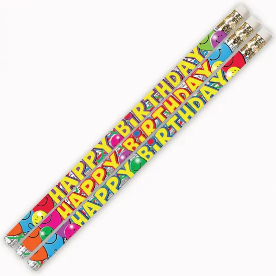 Birthday Bash Motivational/Fun Pencil, Pack of 144 {1}