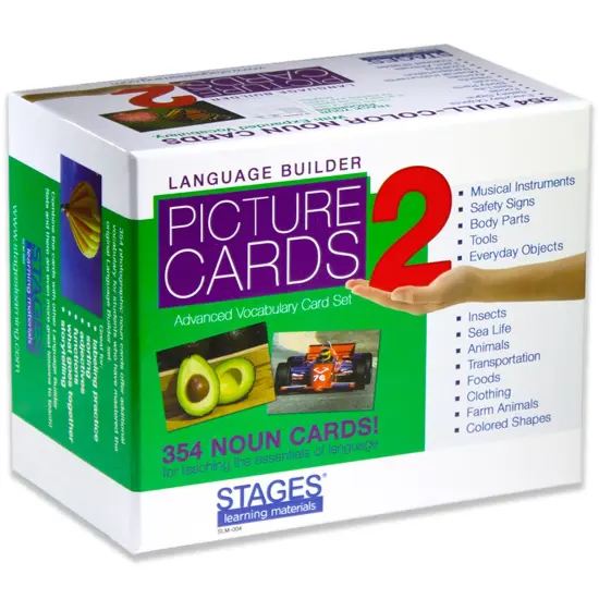 Language Builder&reg; Picture Cards, Nouns Set 2 {2}