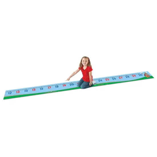 0-30 Number Line Floor Mat {3}