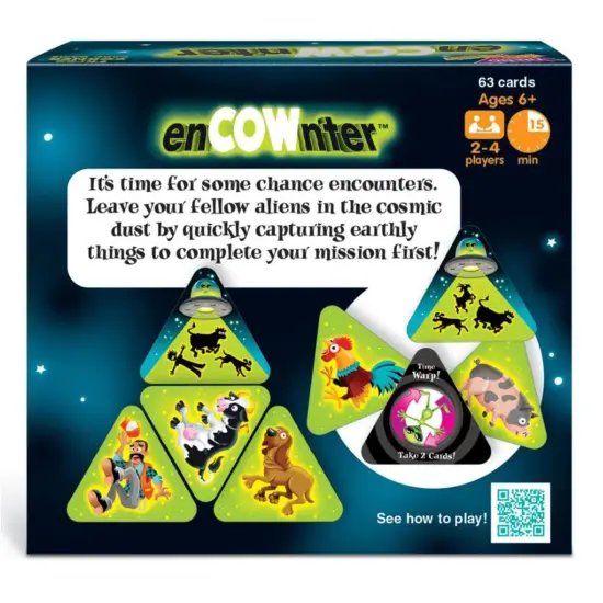 enCOWnter&trade; Three Corner&trade; Card Game, Pack of 3 {5}