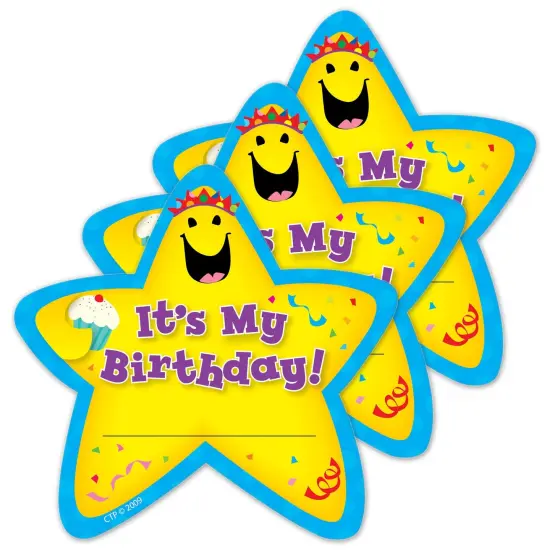 It&rsquo;s My Birthday! Star Badges, 36 Per Pack, 3 Packs {1}