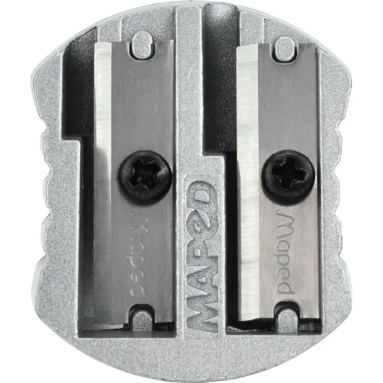 Classic 2 Hole Metal Pencil Sharpener, Display of 20 {2}