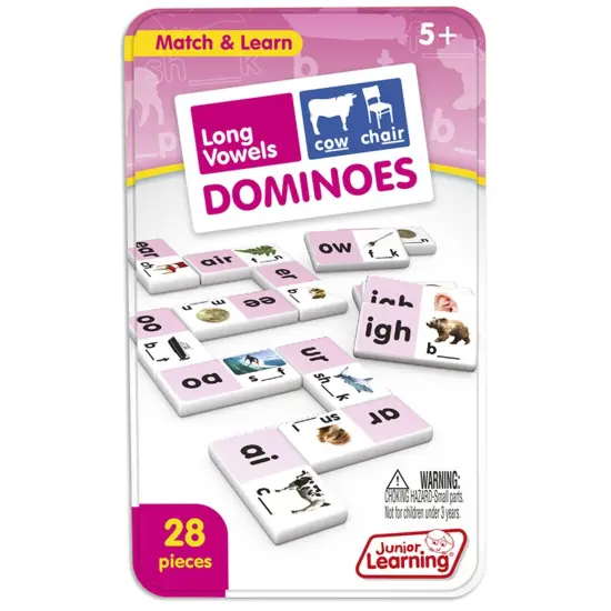 Long Vowels Dominoes, 2 Sets {2}