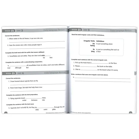 Daily Language Review Teacher's Edition, Grade 3 {3}