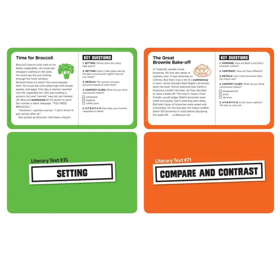 100 Task Cards in a Box: Literary Text {2}