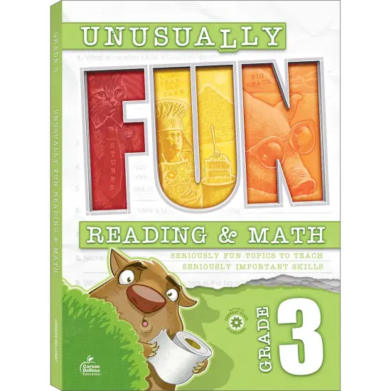 Unusually Fun Unusually Fun Reading & Math Workbook, Grade 3 {1}