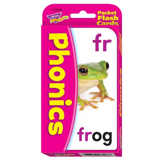 Phonics Pocket Flash Cards, 6 Packs {2}