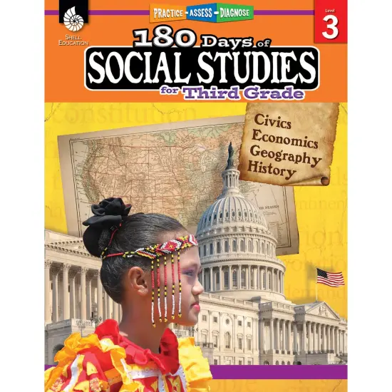 180 Days of Social Studies for 3rd Grade {1}