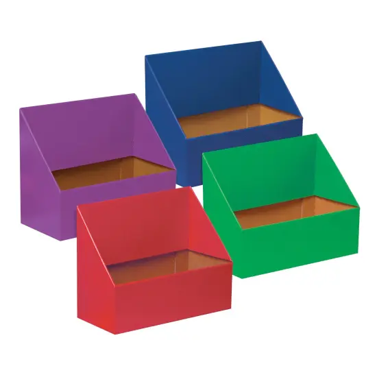 Folder Holder Assortment, 4 Assorted Colors, 9-3/4"H x 12"W x 5-3/4"D, 4 Folders {1}