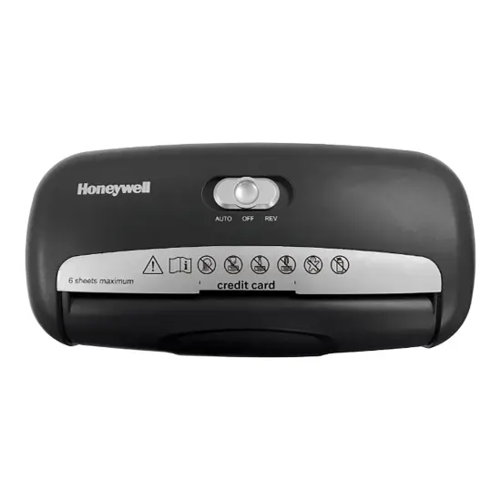 6 Sheet Strip-Cut Paper Shredder {3}