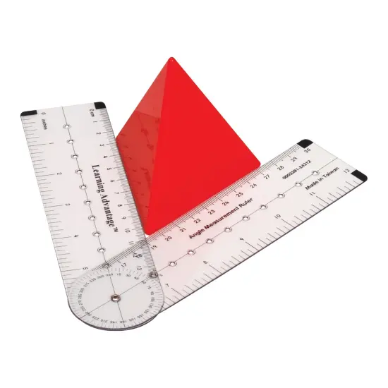 Angle Measurement Ruler, Pack of 6 {2}