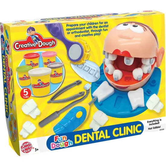 Creative Dough Fun Dough Activity Set - Dental Clinic {1}