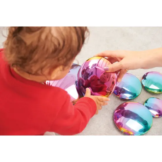 Sensory Reflective Buttons - Color Burst - Set of 7 {4}