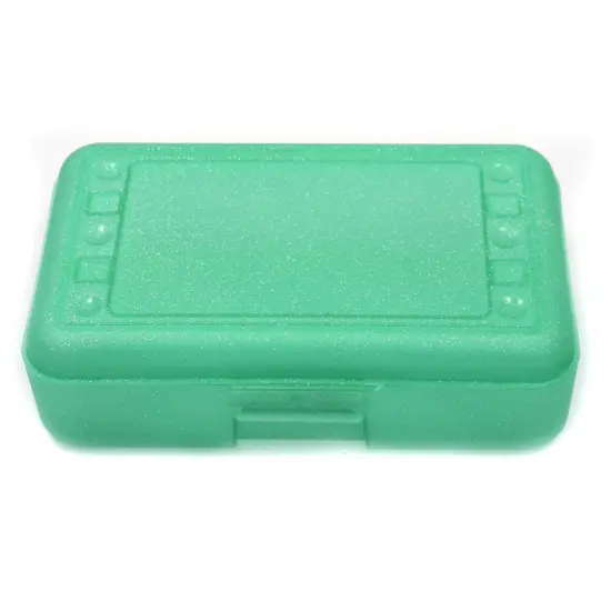 Pencil Box, Lime Sparkle, Pack of 12 {2}