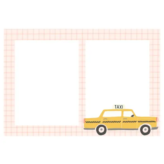 Pack Your Bags Chipboard Frames-6/Pkg {7}