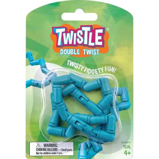 Twistle Double Twist, Teal, Pack of 3 {2}
